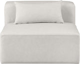 Cube Modern Vegan Leather Modular Chair - Luxurious Comfort for Stylish Living Spaces and Offices