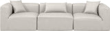 Cube Vegan Leather Modular Sofa - Luxurious Comfort Meets Modern Elegance for Any Living Space