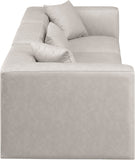 Cube Vegan Leather Modular Sofa - Luxurious Comfort Meets Modern Elegance for Any Living Space