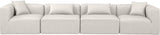 Cube Vegan Leather Modular Sofa - Luxurious Contemporary Design for Modern Living Spaces