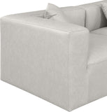 Cube Vegan Leather Modular Sofa - Luxurious Contemporary Design for Modern Living Spaces