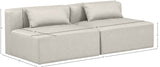 Cube Vegan Leather Modular Sofa - Elevate Your Living Space with Modern Elegance and Comfort