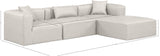 Cube Vegan Leather Modular Sectional - Modern Elegance and Versatile Comfort for Stylish Living Spaces