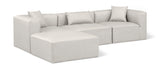 Cube Vegan Leather Modular Sectional - Modern Elegance and Versatile Comfort for Stylish Living Spaces