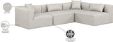 Cube Vegan Leather Modular Sectional - Stylish Comfort for Modern Living Spaces with Versatile Design