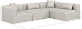 Cube Vegan Leather Modular Sectional - Stylish Comfort for Modern Living Spaces with Versatile Design
