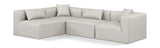 Cube Vegan Leather Modular Sectional - Stylish Comfort for Modern Living Spaces with Versatile Design