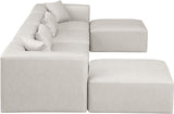Cube Vegan Leather Modular Sectional - Elevate Your Space with Modern Elegance and Comfort Today!