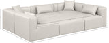 Cube Modular Sectional - Luxurious Vegan Leather Design for Contemporary Living Spaces and Comfort