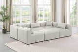Cube Modular Sectional - Luxurious Vegan Leather Design for Contemporary Living Spaces and Comfort