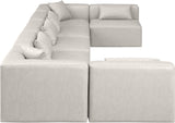 Cube Vegan Leather Modular Sectional - Modern Elegance for Contemporary Living Spaces and Offices