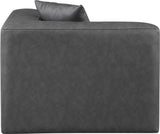 Cube Modern Vegan Leather Modular Chair - Luxurious Comfort for Stylish Living Spaces and Offices