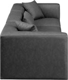 Cube Vegan Leather Modular Sofa - Luxurious Comfort Meets Modern Elegance for Any Living Space