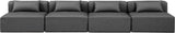 Cube Modular Sofa - Luxurious Vegan Leather Design for Modern Elegance and Ultimate Comfort