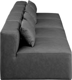 Cube Modular Sofa - Luxurious Vegan Leather Design for Modern Elegance and Ultimate Comfort