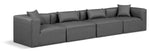 Cube Vegan Leather Modular Sofa - Luxurious Contemporary Design for Modern Living Spaces
