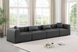 Cube Vegan Leather Modular Sofa - Luxurious Contemporary Design for Modern Living Spaces