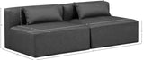 Cube Vegan Leather Modular Sofa - Elevate Your Living Space with Modern Elegance and Comfort