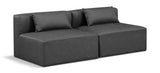 Cube Vegan Leather Modular Sofa - Elevate Your Living Space with Modern Elegance and Comfort