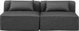 Cube Vegan Leather Modular Sofa - Elevate Your Living Space with Modern Elegance and Comfort