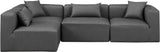 Cube Vegan Leather Modular Sectional - Stylish Comfort for Modern Living Spaces with Versatile Design