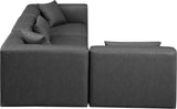Cube Vegan Leather Modular Sectional - Stylish Comfort for Modern Living Spaces with Versatile Design