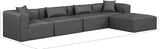 Cube Vegan Leather Modular Sectional - Luxurious Comfort and Modern Elegance for Any Living Space