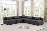 Cube Vegan Leather Modular Sectional: Elevate Your Modern Living Space with Luxurious Comfort & Style