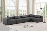 Cube Vegan Leather Modular Sectional - Elevate Your Living Space with Modern Elegance and Comfort