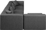 Cube Vegan Leather Modular Sectional - Elevate Your Living Space with Modern Elegance and Comfort