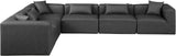 Cube Vegan Leather Modular Sectional - Transform Your Living Space with Modern Elegance and Comfort