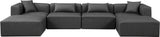 Cube Vegan Leather Modular Sectional - Elevate Your Space with Modern Elegance and Comfort Today!