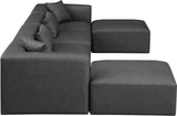 Cube Vegan Leather Modular Sectional - Elevate Your Space with Modern Elegance and Comfort Today!