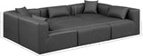 Cube Modular Sectional - Luxurious Vegan Leather Design for Contemporary Living Spaces and Comfort