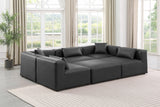 Cube Modular Sectional - Luxurious Vegan Leather Design for Contemporary Living Spaces and Comfort