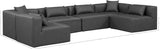 Cube Vegan Leather Modular Sectional - Modern Elegance for Contemporary Living Spaces and Offices