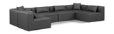 Cube Vegan Leather Modular Sectional - Modern Elegance for Contemporary Living Spaces and Offices