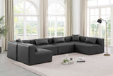 Cube Vegan Leather Modular Sectional - Modern Elegance for Contemporary Living Spaces and Offices