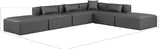 Cube Vegan Leather Modular Sectional - Modern Elegance and Comfort for Contemporary Spaces
