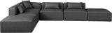 Cube Vegan Leather Modular Sectional - Modern Elegance and Comfort for Contemporary Spaces