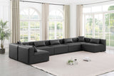 Cube Vegan Leather Modular Sectional - Modern Elegance for Contemporary Living Spaces and Offices
