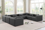 Cube Vegan Leather Modular Sectional - Elevate Your Contemporary Space with Luxurious Comfort & Style