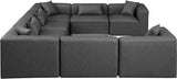 Cube Vegan Leather Modular Sectional - Elevate Your Contemporary Space with Luxurious Comfort & Style