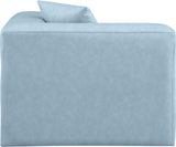 Cube Modern Vegan Leather Modular Chair - Luxurious Comfort for Stylish Living Spaces and Offices