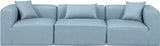 Cube Vegan Leather Modular Sofa - Luxurious Comfort Meets Modern Elegance for Any Living Space