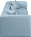 Cube Vegan Leather Modular Sofa - Luxurious Comfort Meets Modern Elegance for Any Living Space