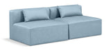 Cube Vegan Leather Modular Sofa - Elevate Your Living Space with Modern Elegance and Comfort