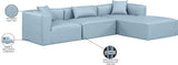 Cube Vegan Leather Modular Sectional - Modern Elegance and Versatile Comfort for Stylish Living Spaces