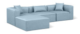 Cube Vegan Leather Modular Sectional - Modern Elegance and Versatile Comfort for Stylish Living Spaces