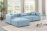 Cube Vegan Leather Modular Sectional - Modern Elegance and Versatile Comfort for Stylish Living Spaces
